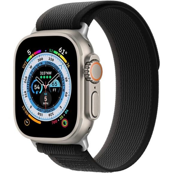 Sports Nylon Trail Loop Watch Band 38/40/41/42/44/49mm Series 8 7 6 5 4 3 2 1 SE - Picture 2 of 7